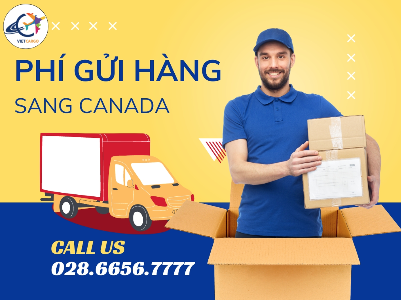 Phí gửi hàng sang Canada