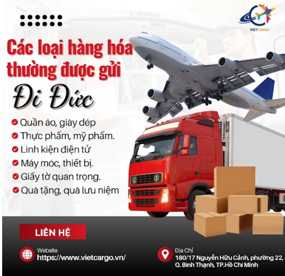 Dịch vụ gửi hàng đi Đức nhiều ưu đãi