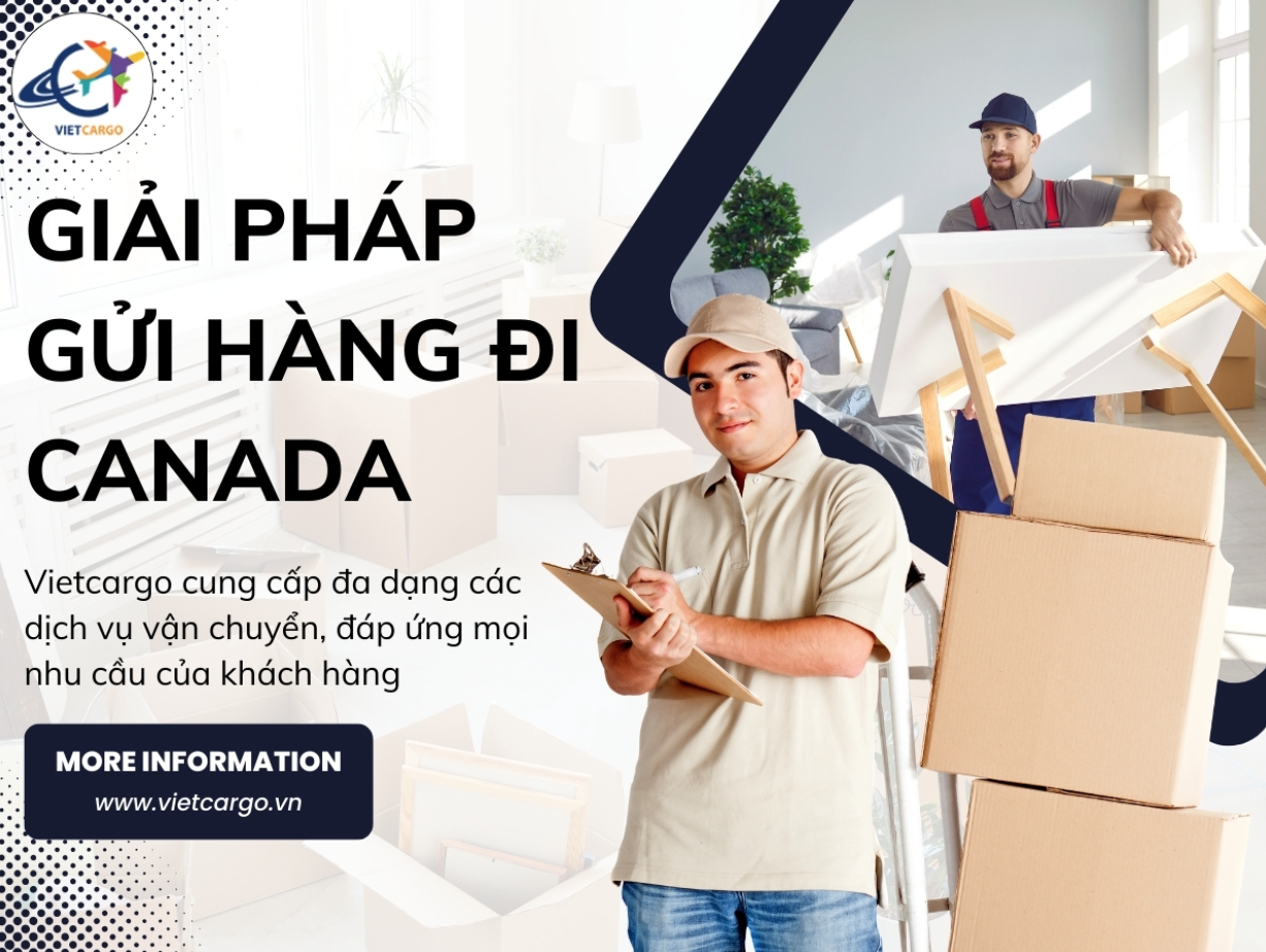 Giải pháp giao hàng Canada từ Việt Nam