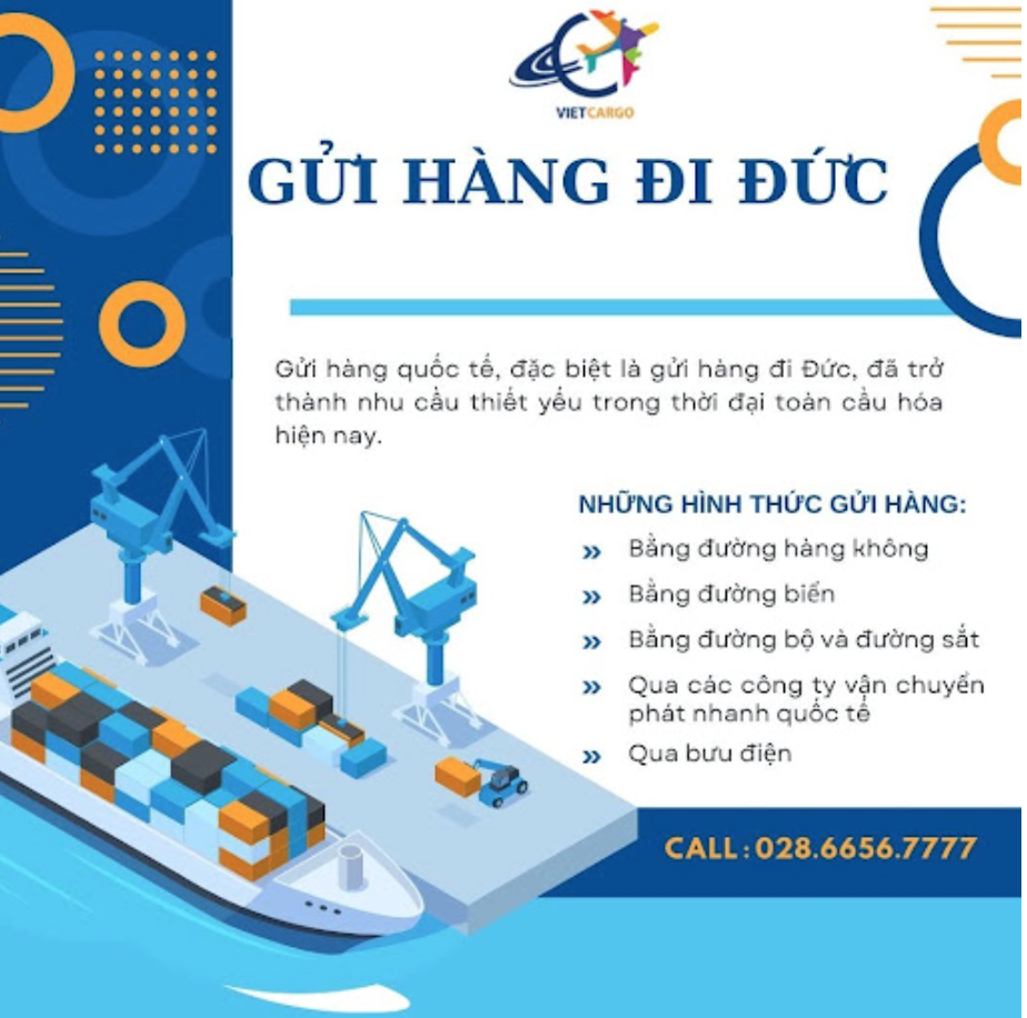 Hình thức gửi hàng đi Đức