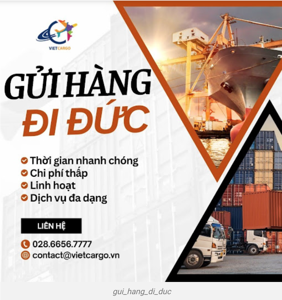 Hình thức gửi hàng đi Đức