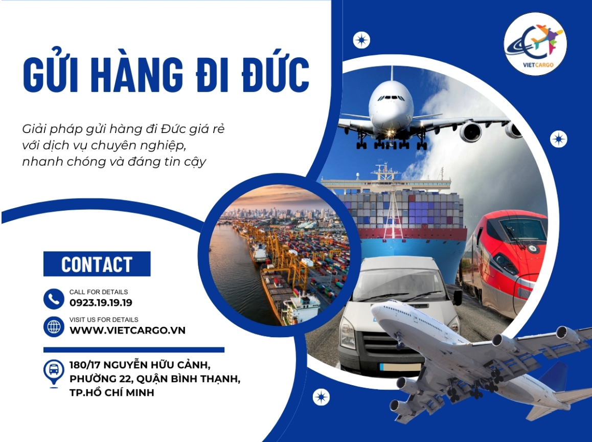 Gửi hàng đi Đức giá thấp nhất