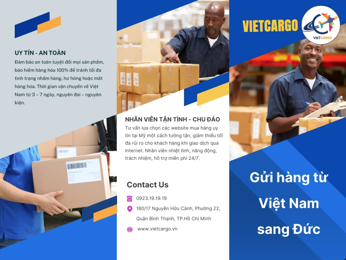 Gửi hàng từ Việt Nam sang Đức