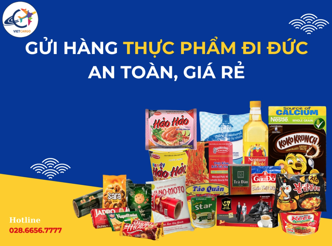 Vận chuyển hàng thực phẩm đi Đức