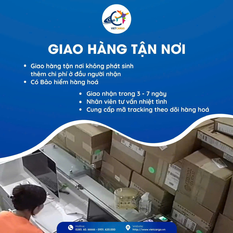 Gửi hàng đi Mỹ tại Sài Gòn