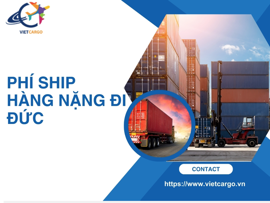 Phí ship hàng nặng đi Đức