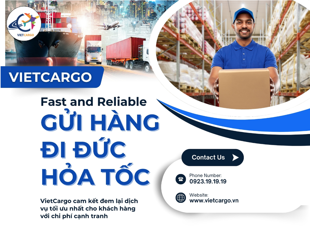 dịch vụ gửi hàng đi Đức hỏa tốc