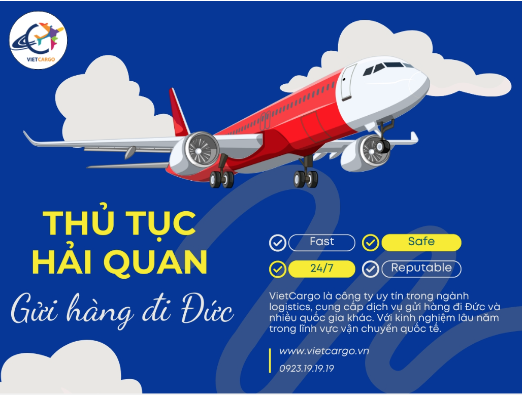 thủ tục hải quan gửi hàng đi Đức