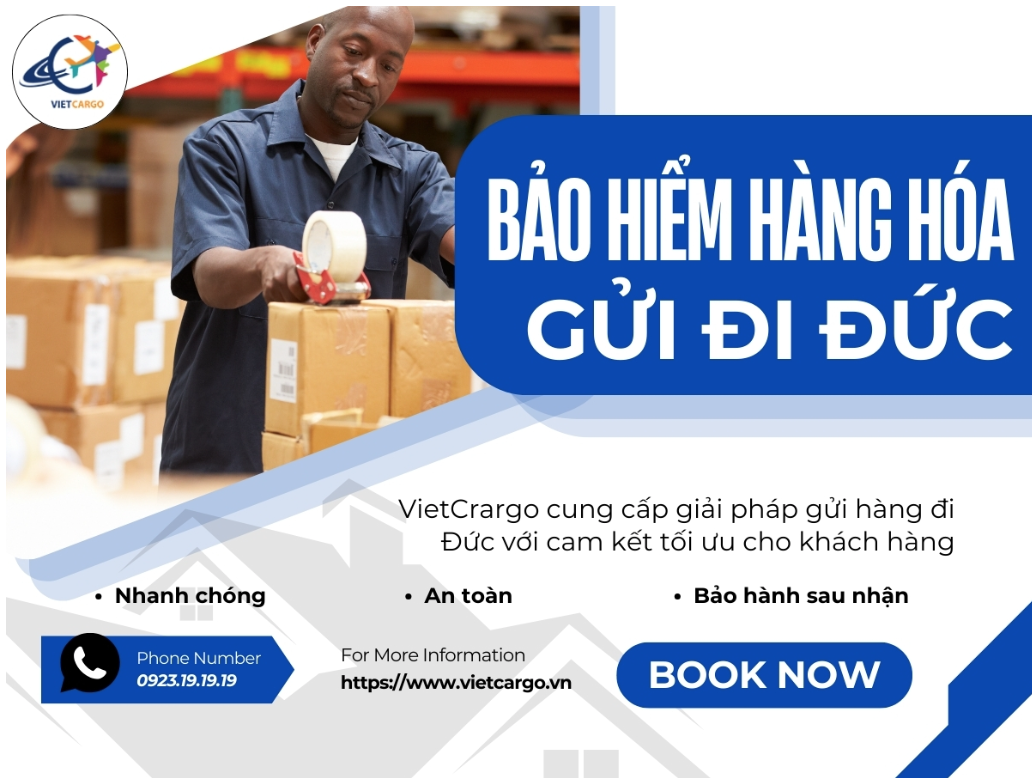 bảo hiểm hàng hóa giá trị cao gửi đi Đức