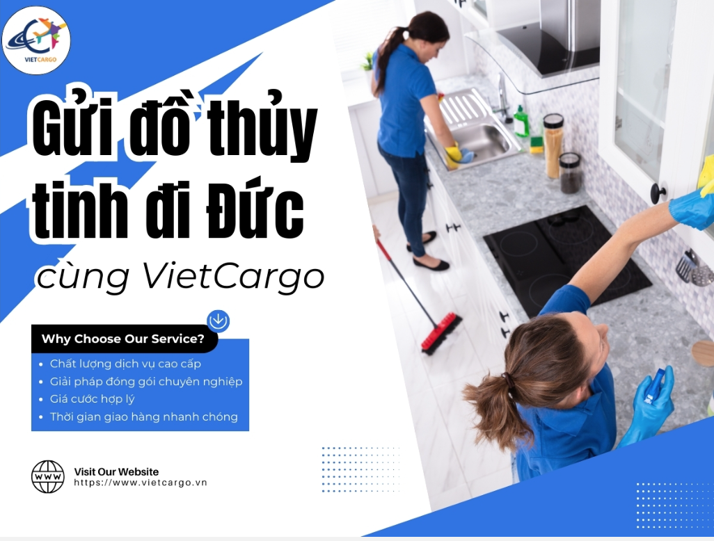 gửi đồ thủy tinh đi Đức an toàn